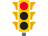 Yellow Traffic Lights Red