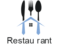 Restaurant House and Utensils