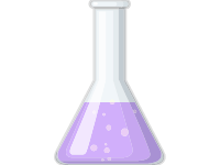 Erlenmeyer Flask Purple