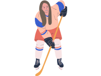 Hockey Player 1