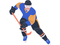 Hockey Player 2