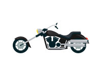 Chopper Motorcycle