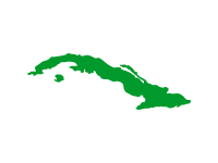 Map of Cuba