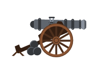 Cannon and Iron Balls
