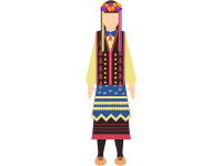 Traditional Polish Female Costume