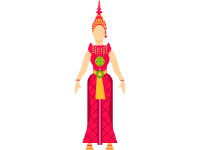 Traditional Thai Female Costume