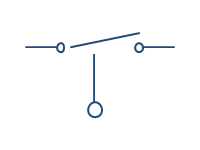 Switches and Relays Electrical Shapes | MyDraw