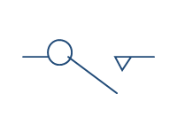 Switches and Relays Electrical Shapes | MyDraw