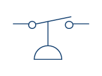 Switches and Relays Electrical Shapes | MyDraw