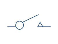 Switches and Relays Electrical Shapes | MyDraw