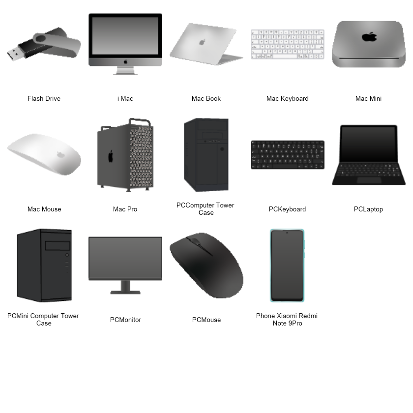 Computer T Shape Conceptual | MyDraw