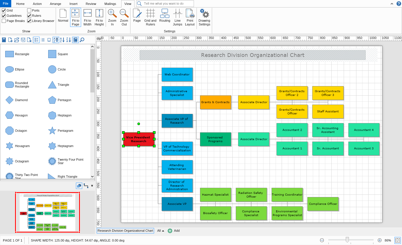 My Draw Organizational Chart Software