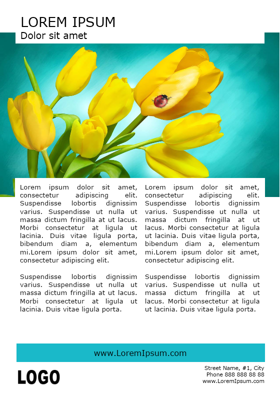 Flower Shop Brochure