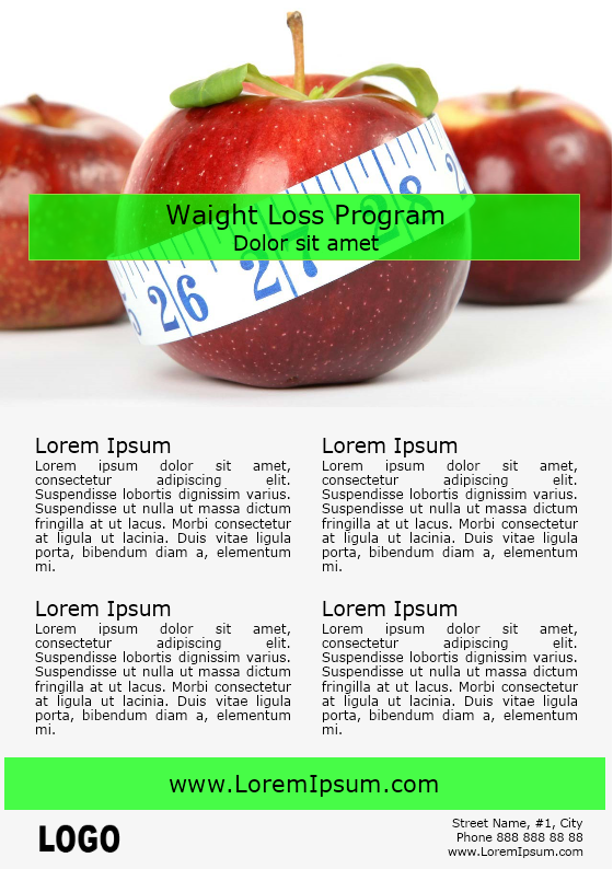 Weight Loss Program Brochure