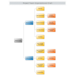 Project Team Organizational Chart thumb