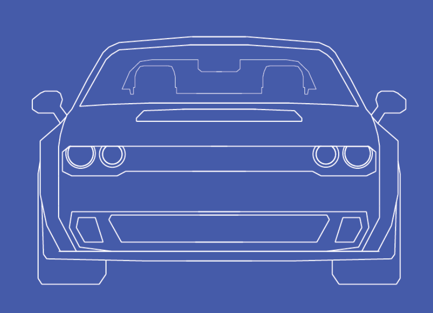 Vehicle Diagram Dodge Blue Print