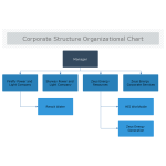 Corporate Structure Organizational Chart thumb